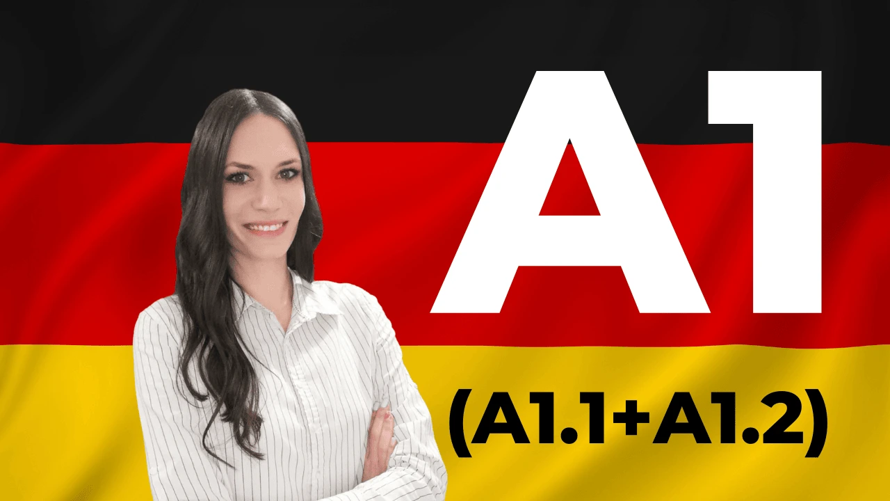 Kurs 1 na 1 sa profesorom | Njemački jezik A1 (A1.1 + A1.2)